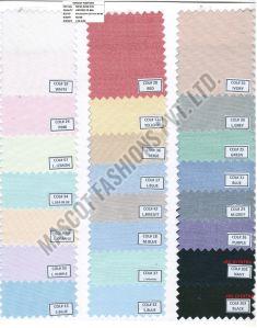 Plain Oxford Shirting Fabric, Color : Multicolor for Garments