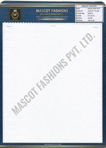 Plain Wrinkle Free Shirting Fabric, Width : 58 Inch