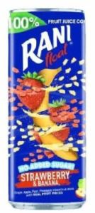 Rani Float Strawberry and Banana Drink, Packaging Type : Bottle