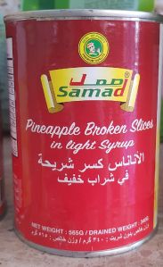 Samad Pineapple Broken Slice in Light Syrup