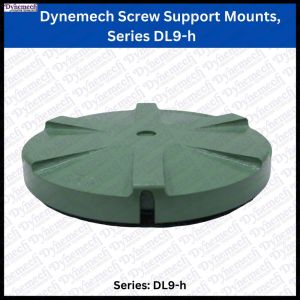 Dynemech Low Profile Leveling Machine Mount with Light-Duty Vibration Pad Series DL9-h