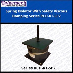 Dynemech Round Spring Vibration Isolators with Damping Series RCD-RT-SP2