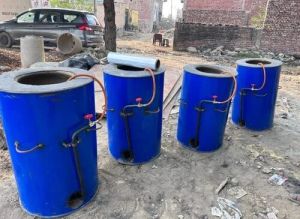 Stainless Steel Drum Tandoor, Color : Blue