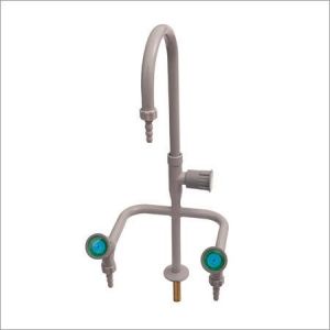 Brass 3 Way Water Taps, Color : Grey