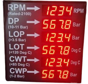 LED Industrial Modbus Slave Display