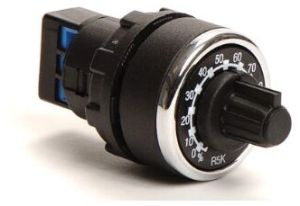 B Series Plastic 10 KΩ 22 Mm Potentiometer BPR10K