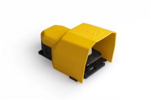 Ppk Series Plastic Protection 1NO 1NC Single Yellow Plastic Foot Switch