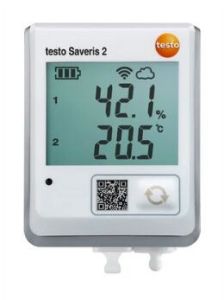 Wifi Data Logger with Display and Connectable Temperature Testo Saveris 2-H2