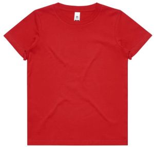 Kid's Staple Tee- Shirt Red