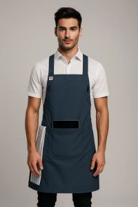 Shana Crossover Fixed Bluish Grey Dual Strap Apron
