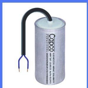 Motor Run Capacitor, Color : Silver