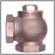 Bajaj Valves Bronze Angle Check Valve Female