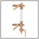 Bajaj Valves Bronze Water Level Guage 10mm, 15mm, 18mm