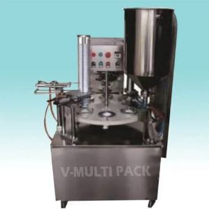 50/60Hz Stainless Steel Cups Filling and Sealing Machine Automatic