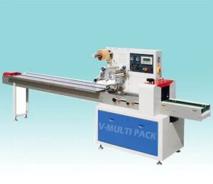 Stainless Steel Flow Wrapping Machine, Voltage : 220V