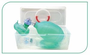 Silicone Resucitator with POP-off Valve with Box