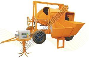 2 BIN Concrete Mixer With Digital Weigh Batcher