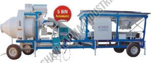 VK 525-5 BIN Automatic Mobile Concrete Batching Plant