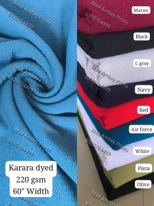 Karara Dyed, Track Pant AND T-SHIRT Fabric