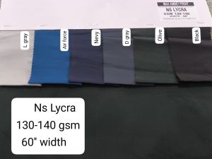 Peanut Polyester Lycra Fabric