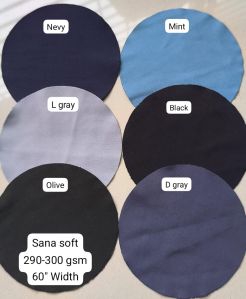 Sana Soft Polyester Lycra Fabric, Brand Name : Fabricsmall