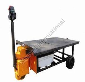 Steel Jowalk Electric Walkie Truck, Color : Yellow