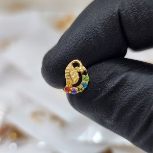 Gold Casting Nose Pin