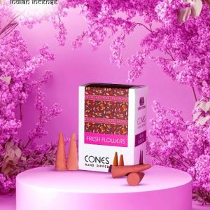 Fresh Flowers Hand Dipped Incense Cones