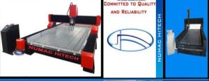 Numac Hitech Mild Steel CNC Stone Cutting Machine Single Door