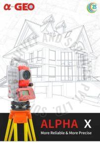 Stainless Steel Apha Geo Alpha X Total Station for Surveying