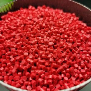 ABS Light Red Granules