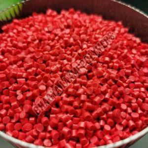 ABS Light Red Granules, Packaging Type : Plastic Bag for Industrial
