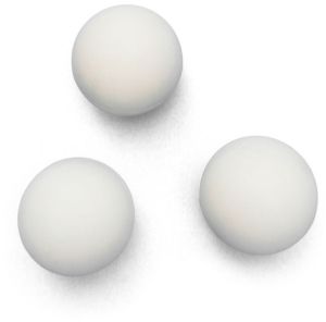 42 Mm Sieve Cleaning Rubber Balls, Packaging Type : White