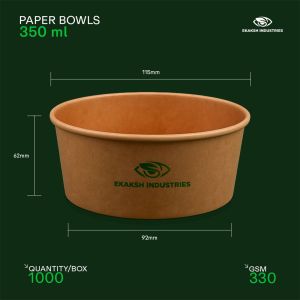 350ml Paper Bowl