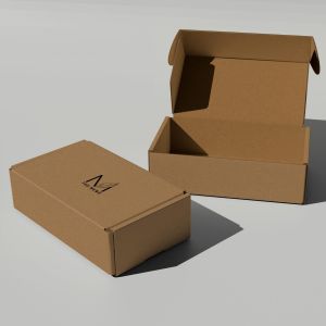 Cardboard Mono Carton Box, Color : Brown for Packaging Goods