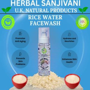Uk Natural Rice Water Face Wash