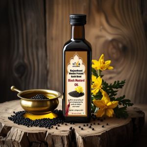 1 Litre Kachi Ghani Black Mustard Oil