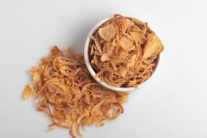 Dehydrated Crispy Fried Onion, Form : Sliced