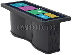 Plastic Metal Digihuman Virtual Anatomy Table, Color : Black