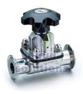 Sanitary Stainless Steel Diaphragm Valve for Hygienic Processes