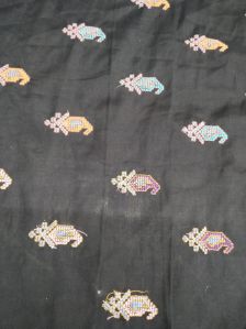 Dn-132 38 Inch Cotton Flex Fabric, Color : Multicolor