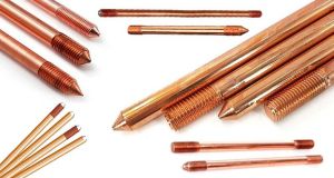 Vijay Transmission Copper Bonded Earthing Rod 12.7mm to 25mm