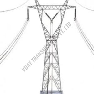 Mild Steel Power Transmission Tower, Packaging Type : Gray