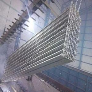 Smooth Uniform Iron Hot Dip Galvanizing Service, Color : Silver