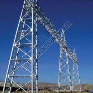 Mild Steel Transmission Line Tower, Color : Gray