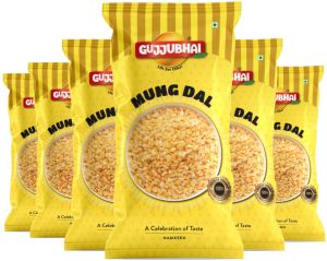 Gujjubhai Moong Dal Namkeen, Packaging Type : Plastic Packet