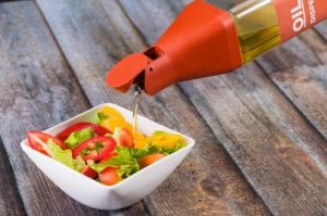 Glass & PVC SR202501 500ml Gravity Lid Oil Dispenser