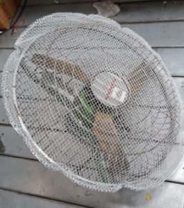 White Plastic Fan Cover