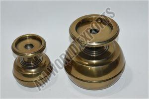 Modern Spherical Pillar Candle Holder Set OF 2 Pcs