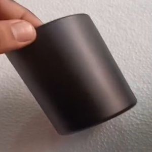 Whiskey Votive with Wooden Lid Diy Candle